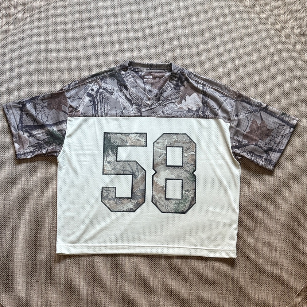 Hollister Baggy Crop Fit Jersey